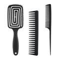 thumbnail image 1 of Detangler Brush Set Detangling Brush and Comb for Defining Natural Curly Hair, 1 of 8