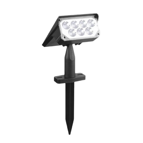 Yhmxh Garden Decor Waterproof Solar Light LED Outdoor Solar Courtyard Light Garden Villa Solar Plug-in Light Garden Decor for Outside Gardening Tools