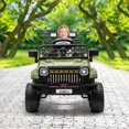 thumbnail image 1 of GloryStar 12V Kids Ride On Car Truck with Remote Control, Electric 4-Wheel Vehicle Toy for Toddlers, Battery Display, Spring Suspension, LED Lights, and Music, 1 of 7