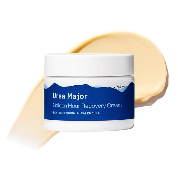 Ursa Major Golden Hour Face Moisturizer | Vegan Recovery Cream for Daily Facial Moisturizing | Repair & Hydrate | Natural Formula for All Skin Types