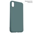 thumbnail image 1 of TPU Mobile Phone Case Shockproof Elastic Protection Cover, Replacement Cover TPU for iPhone XS, Dark Green, 1 of 7
