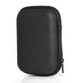 thumbnail image 4 of Portable Earphone Carry Case with Zipper Earbud Wired with Zipper Headset Storage Box Organizer Multi-purpose Protection Pouch Office Black, 4 of 8