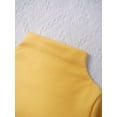 thumbnail image 4 of Yeahdor Chandails Thermiques à Manches Longues pour Garçon Fille, Doublés en Molleton, Couche de Base de Compression, T-Shirts à Col Rond, T-Shirts Doux, Jaune 90, 4 of 7