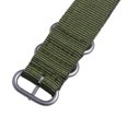 thumbnail image 4 of Shisuyan 18mm Watch Strap Webbing Durable 2-Joint Nylon Watch Band Wristband for Watch Replacement (Army Green), 4 of 8