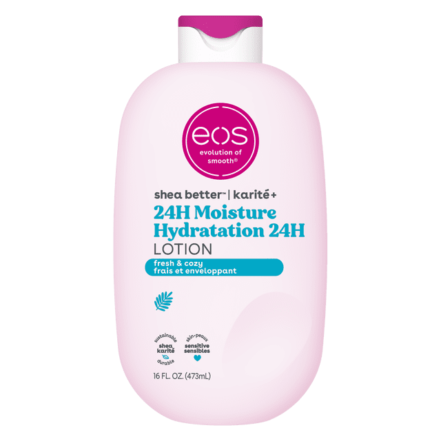 eos Shea Better 24H Moisture Body Lotion, Fresh & Cozy