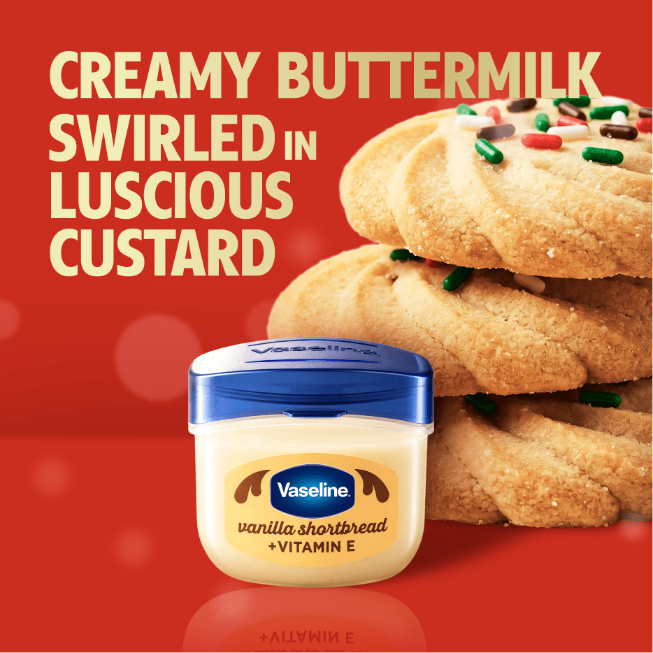 Vaseline Thérapie des lèvres Cutie Jar 7g Sablés Coffret cadeau
