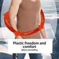 thumbnail image 4 of Couche de Base d'Hiver Hauts Thermiques Course Exercice Chaud Débardeur de Base Homme Couleur Unie Design Simple Sans Manches sous-Vêtements Blanc Gris Col Rond, 4 of 7
