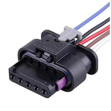 5 Pin Mass Air Flow Sensor (MAF) Connector - Wire Harness Compatible with VW Jetta, fit for Audi A6,A7,A8,Q5 - Replacement Pigtail Connector Wiring Harness, 4F0973705, 1-1718806-1