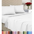 thumbnail image 2 of Bedding Queen Sheet Set - Brushed Microfiber - Soft Bed Sheets for Queen Size Bed Set - Luxury Bedding Sheets with Fitted Sheet, Flat Sheet & 2 Pillow Cases - Deep Pocket, 2 of 6