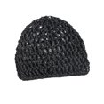 thumbnail image 3 of Esquirla Mesh Crochet Hair Net Curls Hair Wrap Lightweight Soft Elastic Crocheted Cap Black, 3 of 8