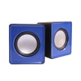 thumbnail image 1 of Computer Speakers Subwoofer Universal Music Living Room Loudspeaker Mini USB Sound Surround Office Laptop Multimedia Notebook Blue, 1 of 9