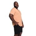thumbnail image 4 of T-shirt henley délavé George Plus pour hommes, 4 of 6