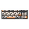 thumbnail image 3 of Clavier Mécanique K3 100 Touches Rétroéclairage Rgb Usb Type-c Filaire Clavier Gaming pour Pc de Bureau Version Miel, 3 of 5