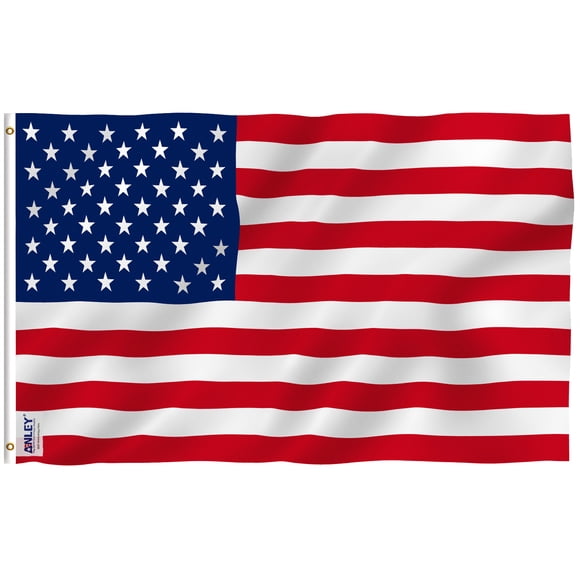 ANLEY Fly Breeze 3x5 Foot American US Polyester Flag - USA Flags