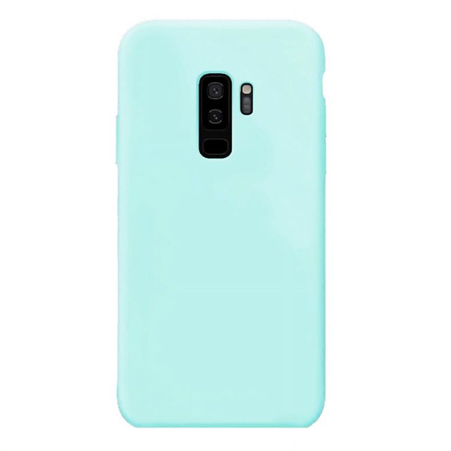 PANDACO Étui Coquille Souple Menthe Mate pour Samsung Galaxy S9+