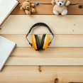 thumbnail image 1 of WASHWEPE 1Pack Yellow Earmuffs for Head Protection and Comfort, 1 of 8