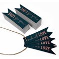 thumbnail image 3 of Inkdotpot Rose Gold Foil Paper Hang Tags Made With Love Text Favor Tags 100 Pieces, 3 of 6