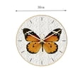 thumbnail image 3 of Wall Decorations for Living Room Pattern Stone Wall Clock Acrylic Living Room Decoration Clock for Living Room, 3 of 5