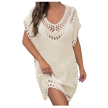 Maillot de Bain Respirant pour Femmes, Nouvelle Mode, Ourlet de Plage, Cache-Maillot Ajouré
