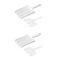 thumbnail image 2 of Oleegame 1PC Potato Fry Cutter 2023 Triple Meatball Maker Meat Spoon With Cutting Spatula Easy To Use Multifunctional Fishball Burger Set (3 Meatballs) White, 2 of 8