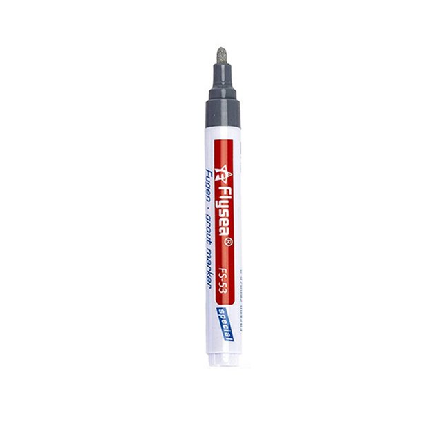 Stylo de Réparation Durable Finition Soignée Design Unique Apparence Exquise Belle Surface Lisse Longue Durée de Vie Scellant pour Coulis Gris Froid