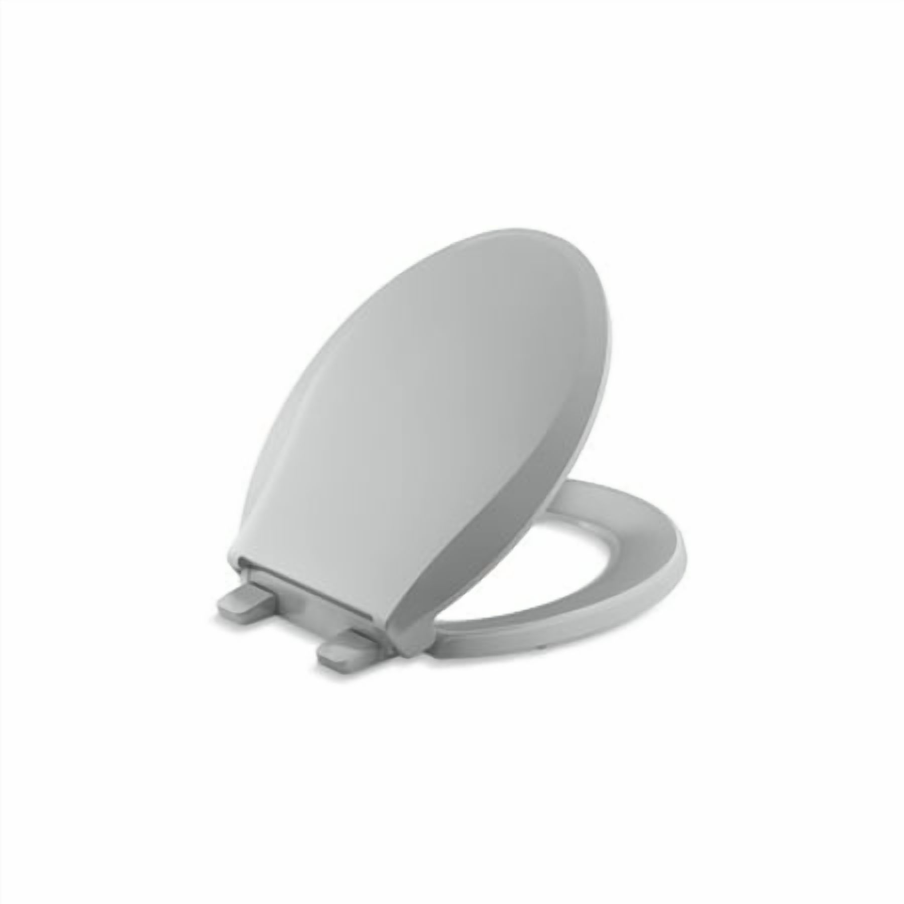 Kohler 4639-RL-95 Siège de Toilette Rond à Fermeture Silencieuse, Gris Glace