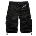 thumbnail image 2 of cllios Liquidation à Moins de 5 $ Shorts Cargo pour Hommes Coupe Décontractée Shorts à Multiples Poches Shorts Militaires d'Extérieur Shorts Amples de Randonnée Cargo, 2 of 3