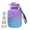 Purple, variant on Huanglei Water Bottle With Handle Ton Ton Bucket Large Belly Cup Summer Water Cup Large Capacity Leakproof PC Marker Motivational Jug For Outdoor Camping Fitness Men & Women