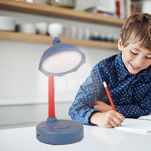 YIMWNYI Lampe de Bureau LED Réglable, Lampe de Lecture Rechargeable Pliable, 3 Modes de Température de Couleur, Protection des Yeux Sans Scintillement, Chargement USB, Lampe de Bureau pour Lecture, Bureau