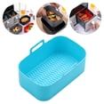 thumbnail image 2 of Agiferg Doublures Rondes en Silicone pour Friteuse à Air Chaud Réutilisables pour Panier de Friteuse à Air Accessoires - Remplacement des Doublures en Papier Parchemin, 2 of 8