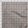 thumbnail image 4 of oneOone Rayon Dark Beige Fabric Geometric Sewing Craft Projects Fabric Prints By Yard 56 Inch Wide, 4 of 5