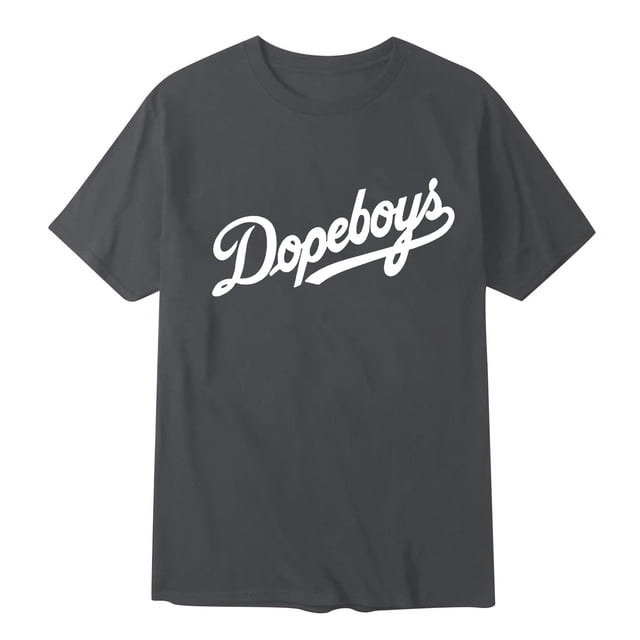T-shirt à Manches Courtes pour Homme, Coupe Ample, Col Rond, Imprimé de Lettres, Décontracté et Populaire
