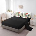 thumbnail image 3 of YST Cartoon Parrot 7-Piece Bed in a Bag Cute Animal Bedding Set, Twin Size Comforter Set, Soft, 3 of 4