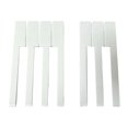 thumbnail image 1 of Milaget Touches Réparation Accessoires en PVC Remplacement Claviers Instruments Blanc, 1 of 7