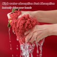 thumbnail image 2 of EcoNesxp Red Spa Bathroom Microfiber Hand Towel Chenille Hanging Hand Towel, 2 of 5