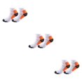 thumbnail image 3 of Wweixi 2piece Relieve Foot Fatigue Compression Socks For Greater Comfortable To Wear Ankles Socks orange S/M 3Set, 3 of 6