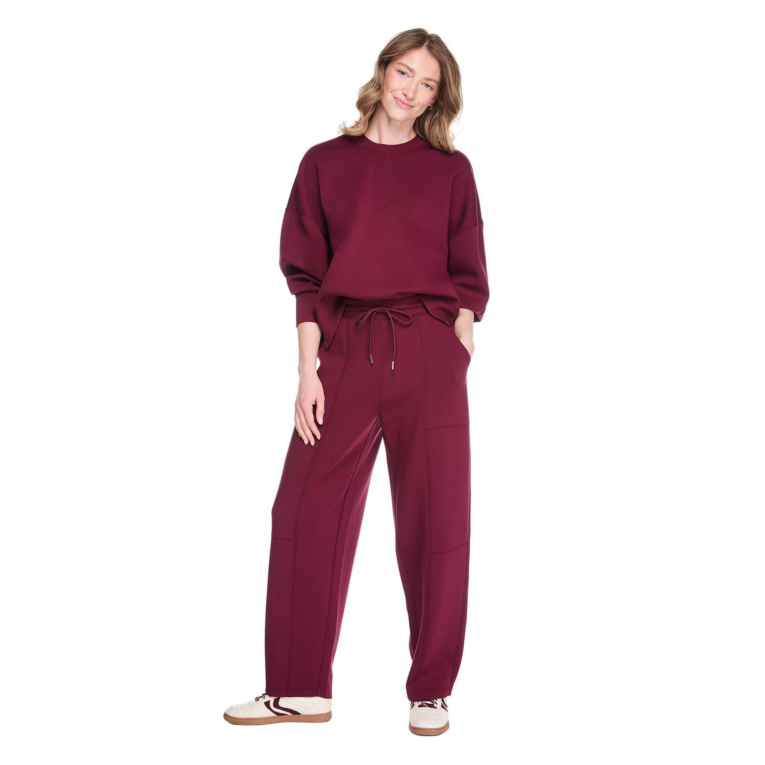George Women's Scubaknit Barrel Leg Sweatpant