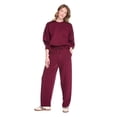 thumbnail image 2 of George Women's Scubaknit Barrel Leg Sweatpant, 2 of 6