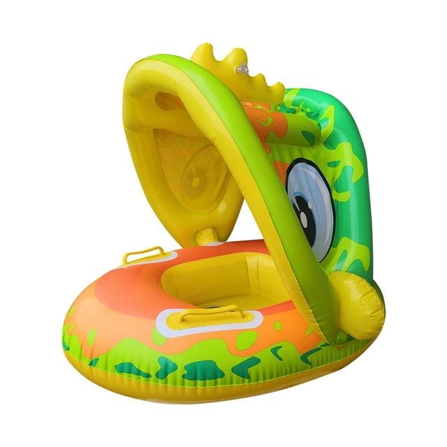 Baby Inflatable Swimming Ring Kid Floating Circle for Pool Bathtub (Green)