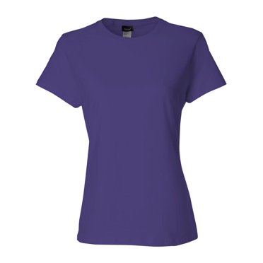 Hanes Womens Nano-T T-shirt, 4XL, Purple