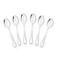 thumbnail image 1 of WHEANG 304 Spoons Coffee Spoon 18/10 Stainless Small Spoons For Dessert Tea Set Of 6, 1 of 7