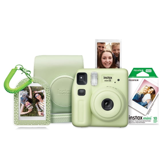 Ensemble avec appareil instantané instax mini SE - Vert
