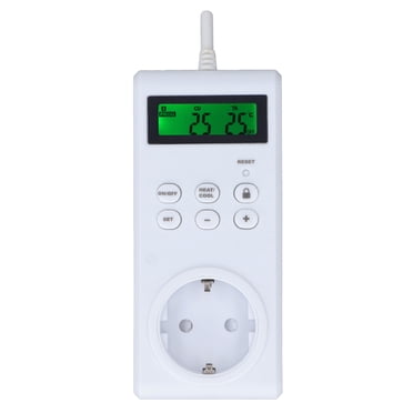Thermostat Outlet Wireless Programmable Automatic Temperature Controller Socket Switch EU Plug 230V