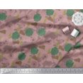 thumbnail image 3 of Soimoi Modal Satin Fabric Bag,Direction Compass & Shoes Travel Print Fabric by Yard 42 Inch Wide, 3 of 3