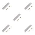 thumbnail image 1 of kurtrusly Control Plate with Screws Adjustable Switch Plate Instrument Parts Guard Cover Mirror Surface Style Electric Guitar 5Set, 1 of 6