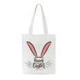 thumbnail image 4 of Easter Bunny Basket Bags for Kids,Canvas Cotton Personalized Candy Basket Rabbit, 4 of 9