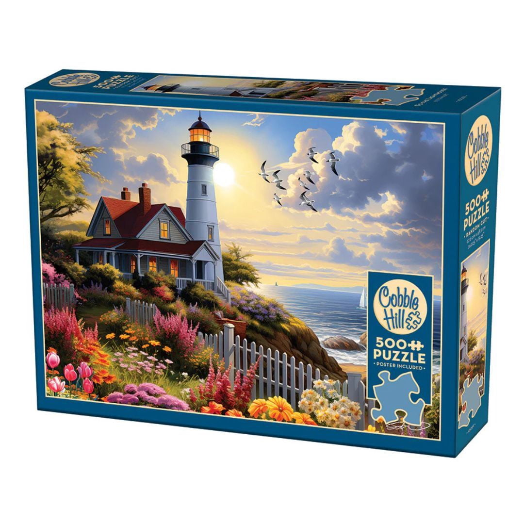Cobble Hill Jigsaw Puzzle - To the Lighthouse, 500 Piece Puzzle