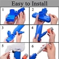 thumbnail image 4 of Pool Vacuum Hoses for Above Ground Pools Portable Pool Vacuum Underwater Cleaner Swimming Pool Leaf Vacuum with 5-Pole Scrub Leaf Bag Pool Vacuum Hose for Above Ground Pools, 4 of 8