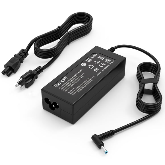 45W 19.5V 2.31A Laptop Charger Replacement for HP Stream 11 13 14 HP Pavilion X360 HP Elitebook Folio HP Spectre X360 HP Pavilion Touchsmart HP Spectre Ultrabook AC Adapter