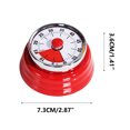 thumbnail image 2 of Dvkptbk Kitchen Timer Style Mechanical Kitchen Soup Timer Reminder Timer Kitchen Mechanical Timer Baking Reminder Timer Student Time Manager Stainless Steel with Magnet Kitchen Essentials, 2 of 5